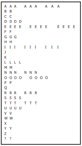 tile track sheet